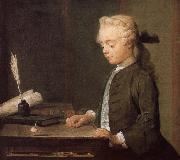 Jean Baptiste Simeon Chardin PLAYING gyro juvenile Sweden oil painting artist